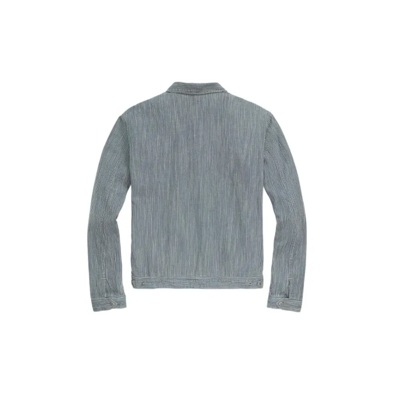Ralph Lauren Rrl Striped Shirt Jacket-1