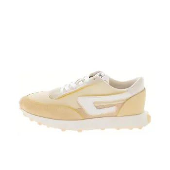 DIESEL Wear-Resistant Low-Top Sports Lifestyle Casual Shoes Women's Yellow