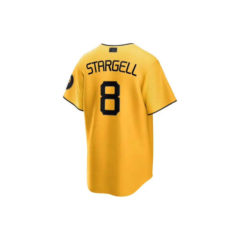Nike Pittsburgh Pirates City Connect T-Shirt Men's Sunset-1
