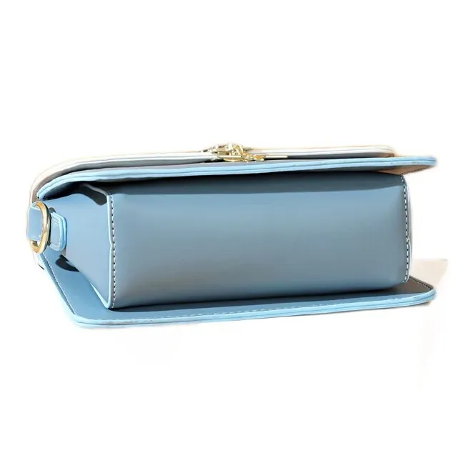 Weymond Soft Leather Shoulder Bag Crossbody Bag Regular Women's Pink/Black/White/Green/Blue-10