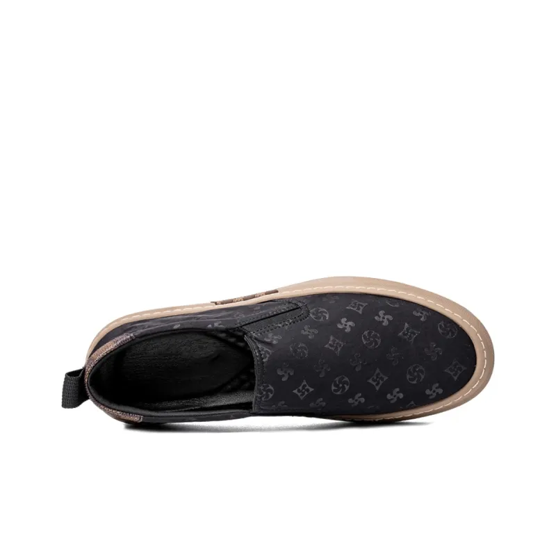 Lady's House Low-Top Canvas Shoes Men's-4