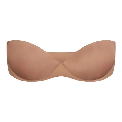 SKIMS ULTIMATE BRA STRAPLESS PUSH UP BRA Women's SIENNA/Ochre