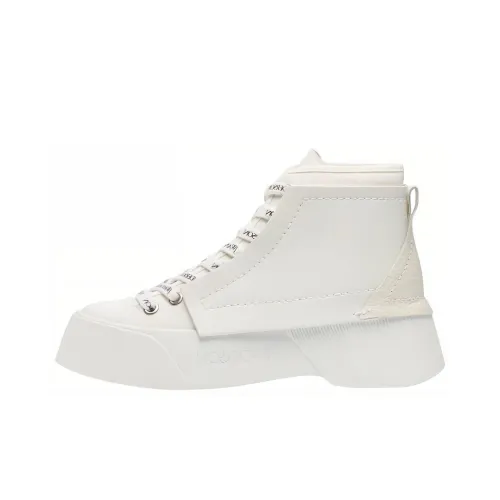 JW Anderson Lifestyle Shoes Women's High-Top White