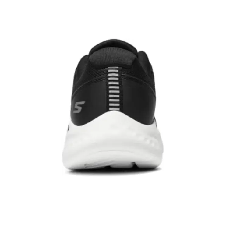 Skechers Cushioned Anti Slip Wear Resistant Breathable Lightweight Low Top Casual Shoes Men's Black White-5