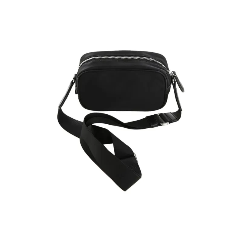 KARL LAGERFELD Polyurethane Camera Bag, Shoulder Bag, Crossbody Bag Women's Black-5