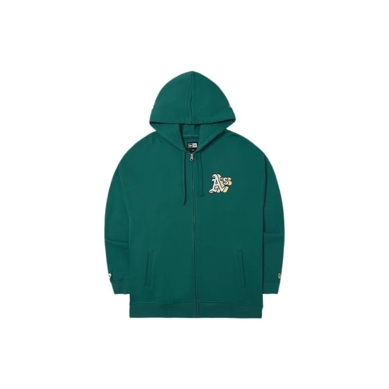 New Era x MLB SS24 Oakland Athletics Sweatshirt Unisex Green-1