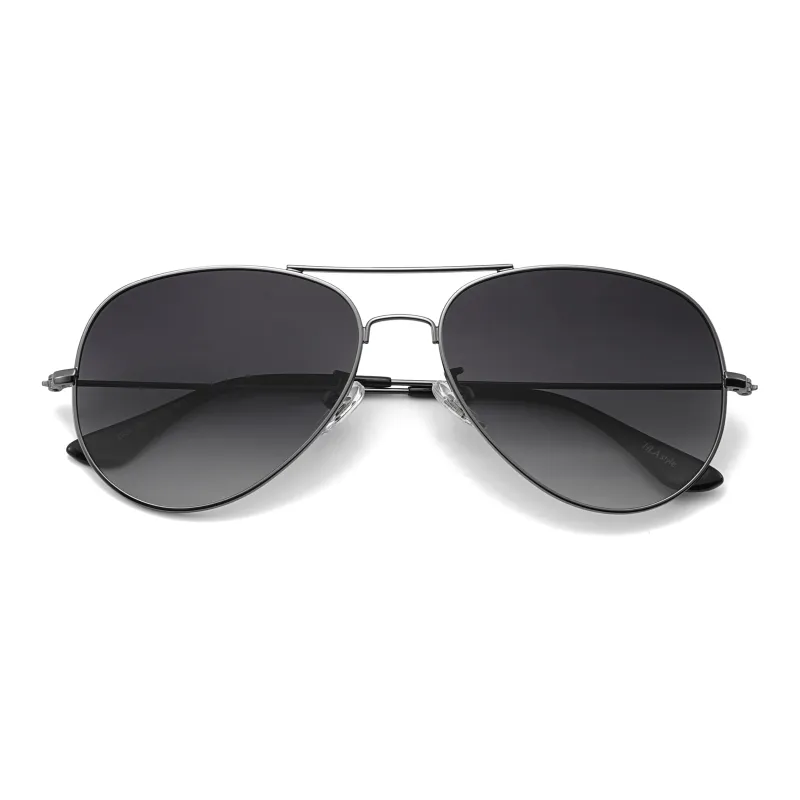 HLA Metal Aviator Sunglasses Men's-4