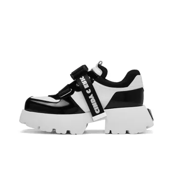 CINDY C ERIC Mid-Top Casual Shoes Women's Black