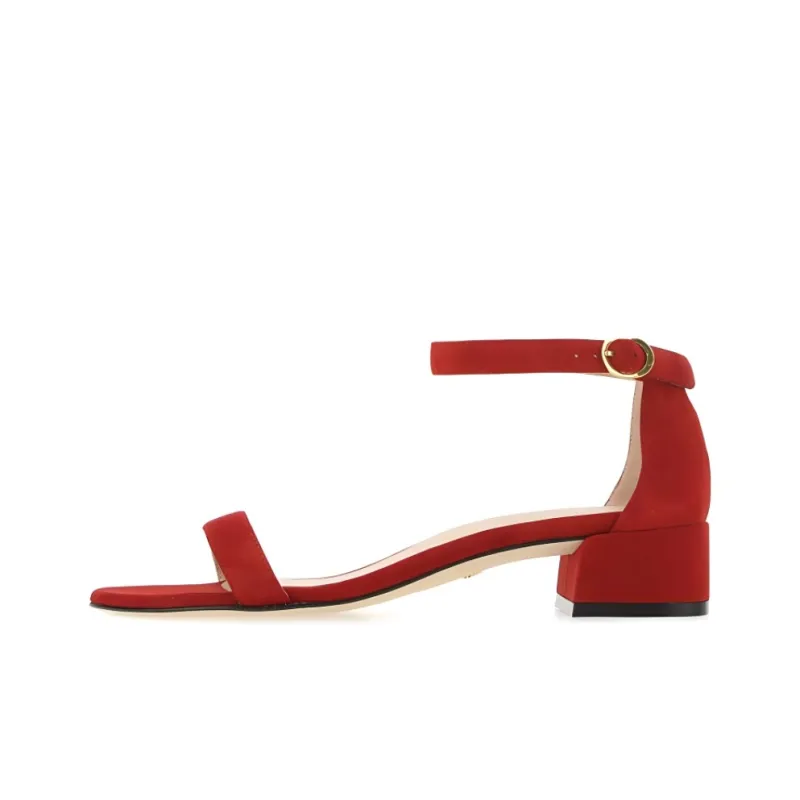 Stuart Weitzman/SW Strap Sandals Women's Red-0