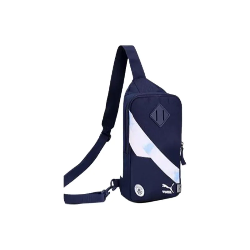 PUMA Fabric Sling Bag Shoulder Bag Crossbody Bag Regular Unisex Blue-4