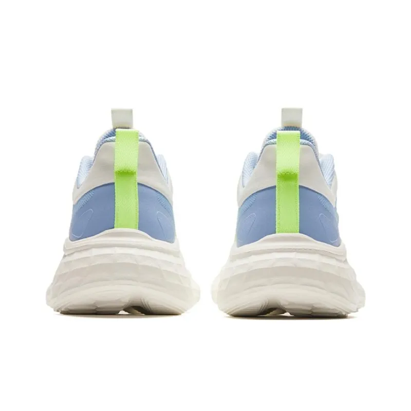 Anta Shock Absorbers With Slip Resistant Features Low Top Running Shoes Men's White Blue Yellow-3