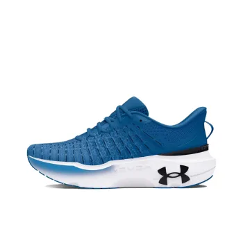 Under Armour Infinite Elite Cushioning Anti Slip And Wear Resistant Low Top Running Shoes Men's Blue White