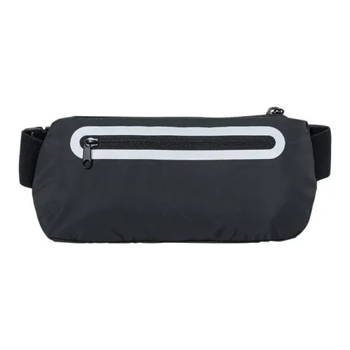 Anta Running Collection Polyester Cell Phone Pouch Fanny Pack Unisex Basic Black