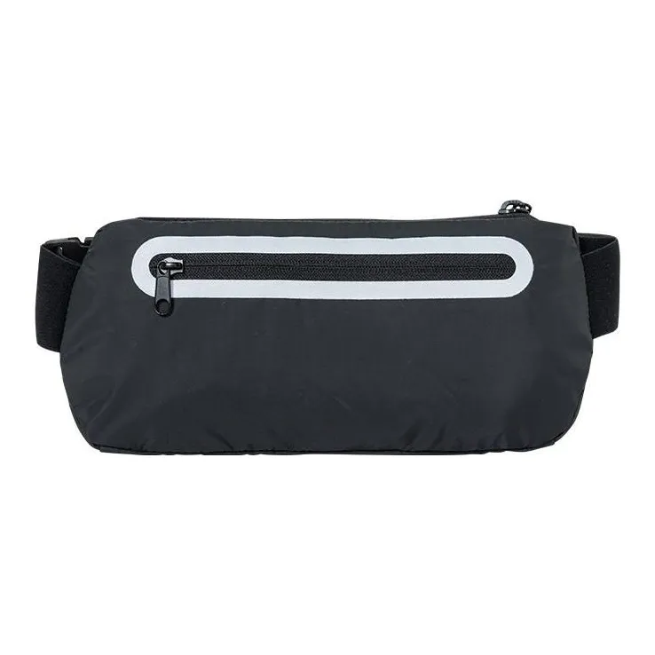 Anta Running Collection Polyester Cell Phone Pouch Fanny Pack Unisex Basic Black-0