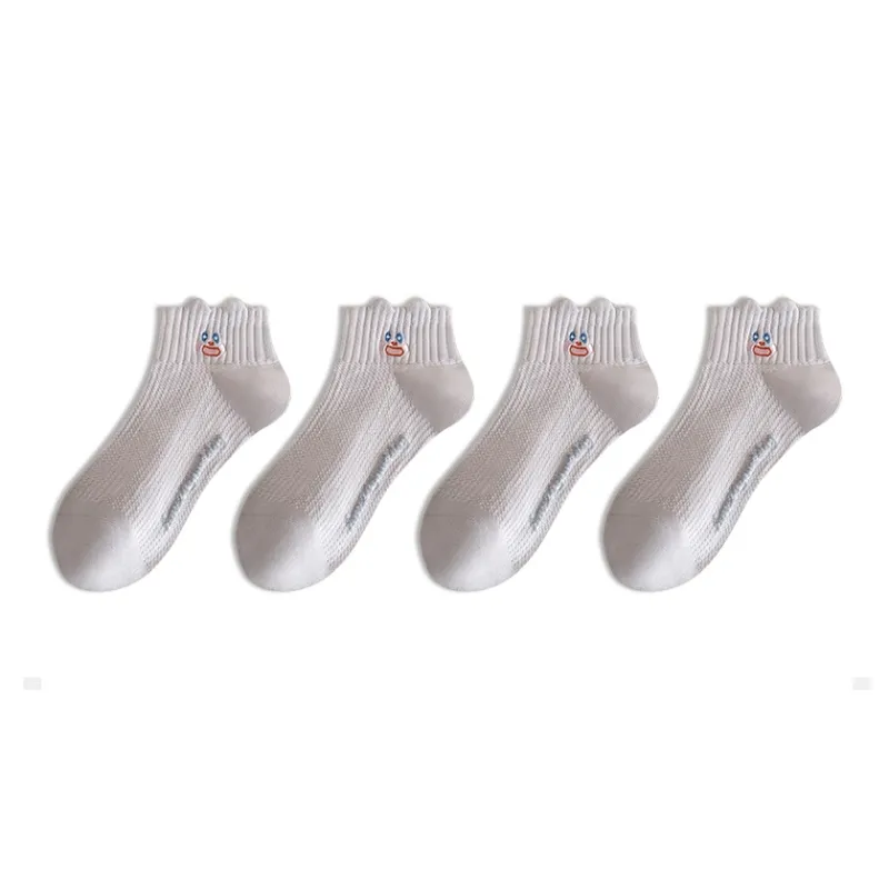 Taste The Color Ankle Socks Women's 4 Pack-11