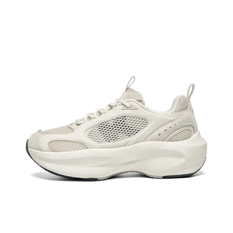 Kappa Slip Resistant Breathable Low Top Casual Running Shoes Unisex Winter White-0