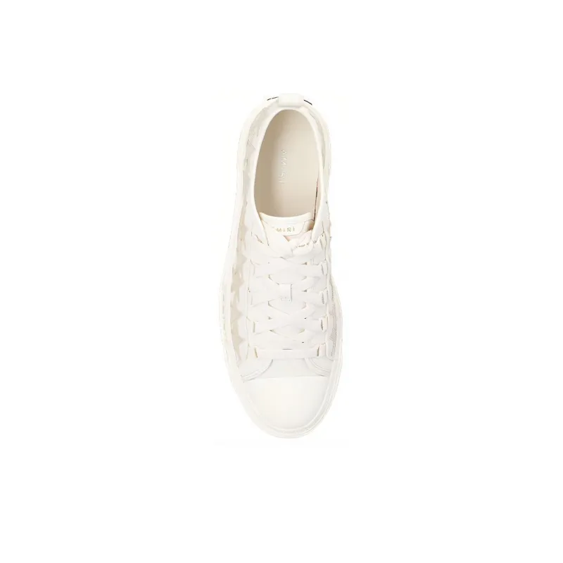 AMIRI Stars Court Low White Alabaster Women's-4