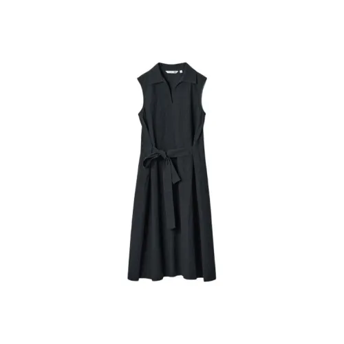 UNIQLO Jw Anderson Co-Branded Series Sleeveless Dresses Women's Black