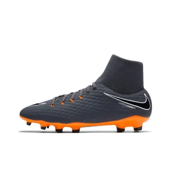Nike AG Rubber Short Studs Cushioning Anti-Slip And Wear-Resistant Soccer Shoes Men's Blue Orange