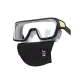Premium Black+Plus Size Swimming Cap