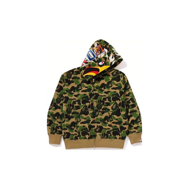 Bape X Readymade Abc Camo Eagle Relaxed Fit Full Zip Hoodie-1