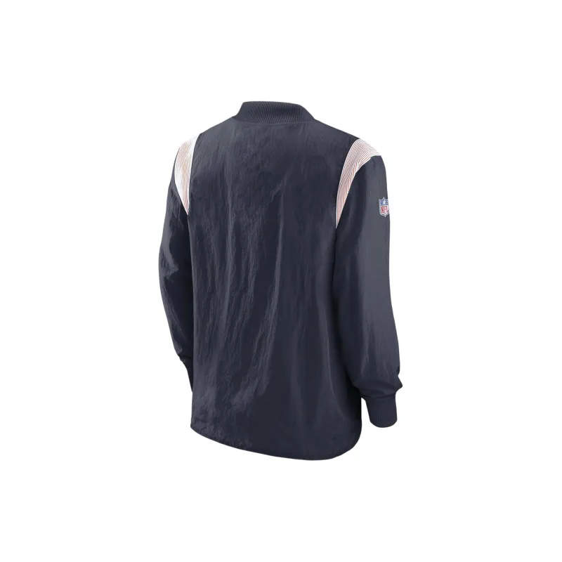 Nike Athletic Stack NFL Chicago Bears Jackets Coats Men's Marine Blue-1