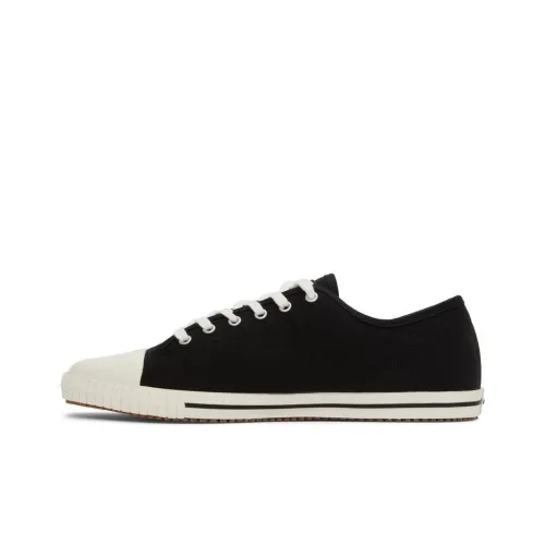 PALM ANGELS Canvas Shoes Women's Low-Top Black