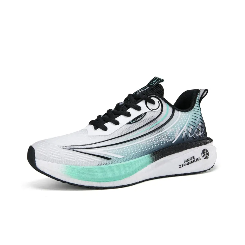 ANDEZHANMUSI Low Top Popcorn Soft Sole Running Shoes Men's-1