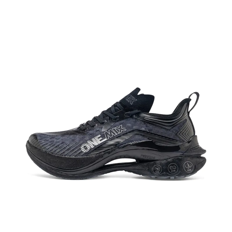 ONEMIX Cool Running Shoes Unisex Glow In The Dark Black-0