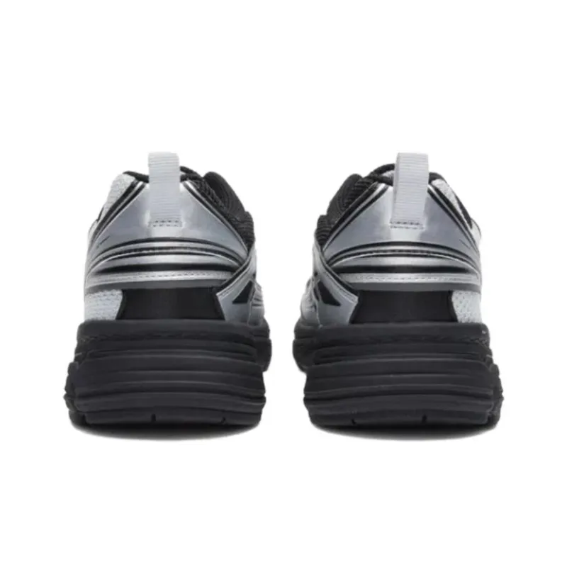 FILA Interrun Cushioning, Wear Resistant Low Top Running Shoes Unisex Black Silver-4