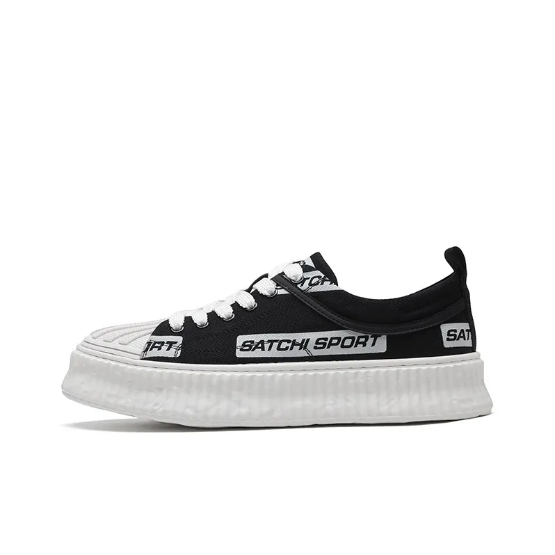 SATCHI SPORT Slip Resistant, Abrasion Resistant, Breathable Low Top Skateboard Shoes Men's-0