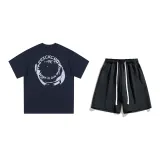 Navy blue + solid color shorts