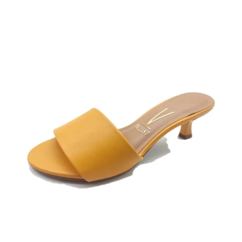 REJINA PYO Slide Slippers Women's Yellow-2