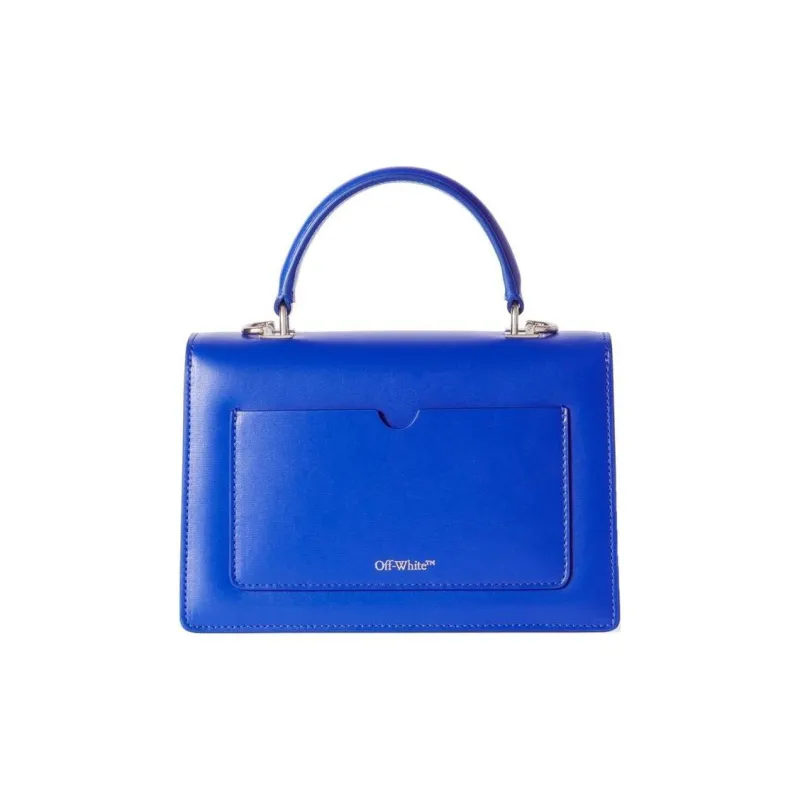 OFF WHITE Jitney 1.4 Top Handle Blue-3