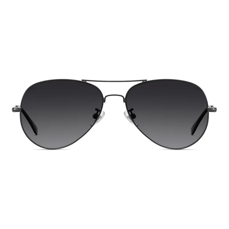 HLA Metal Aviator Sunglasses Men's-3