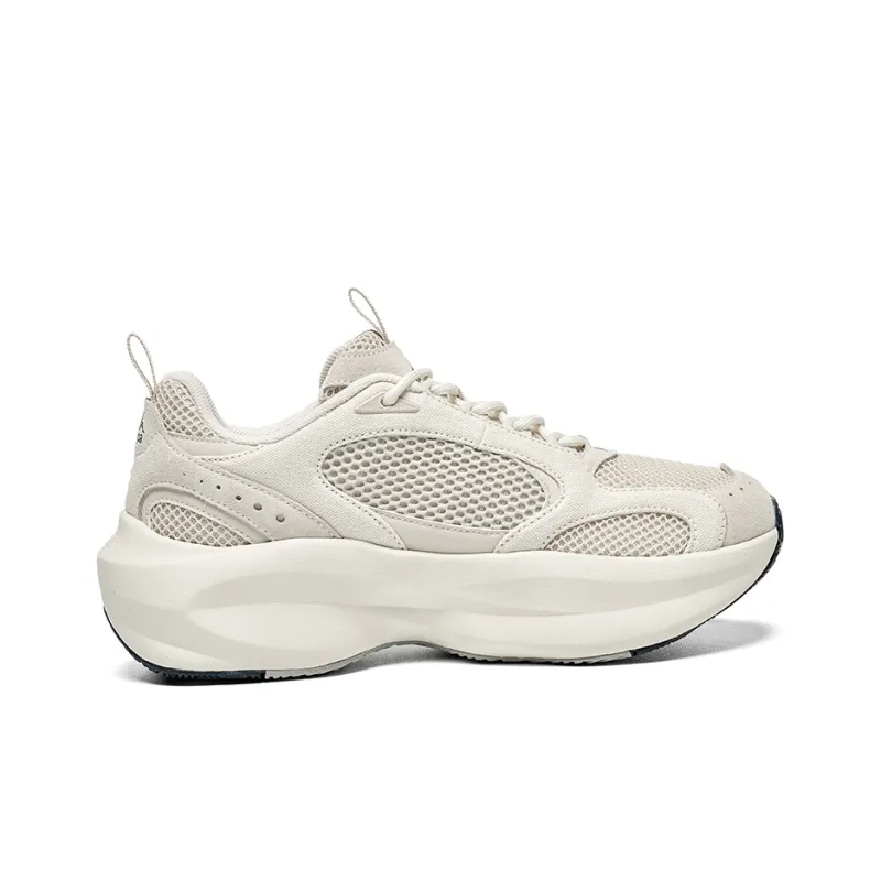Kappa Slip Resistant Breathable Low Top Casual Running Shoes Unisex Winter White-1