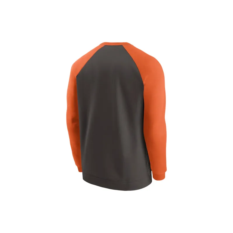 Nike Dri FIT Historic Sweatshirt NFL Cleveland Browns Team Men's Brown-1