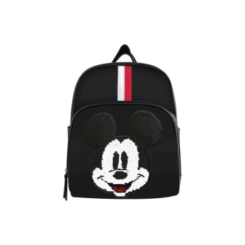 Disney Polyester Backpack Maternity Bag Shoulder Bag Unisex Black