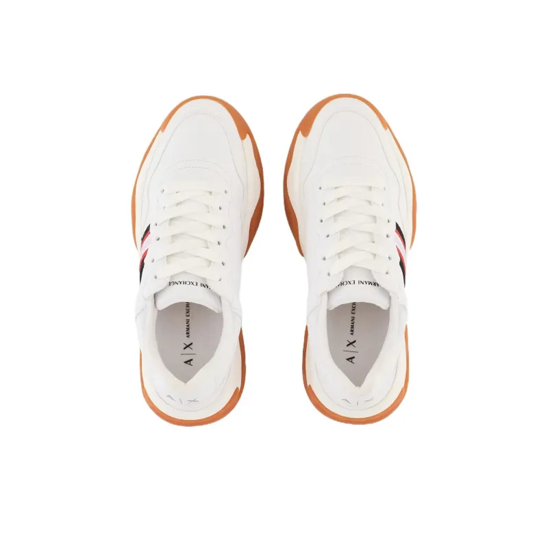ARMANI EXCHANGE Low Top Casual Shoes Women's White-4