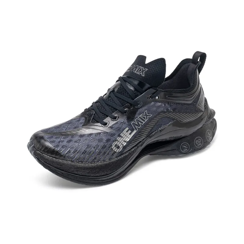 ONEMIX Cool Running Shoes Unisex Glow In The Dark Black-1