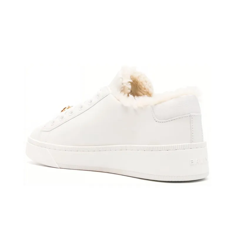 BALLY Ryver Logo-plaque Leather Sneakers-3