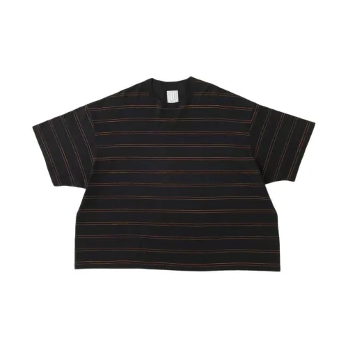 Stripes For Creative T-Shirts Men Black