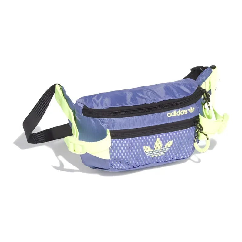 Adidas Originals Polyester Sling Bag, Fanny Pack Trumpets Unisex Purple-1