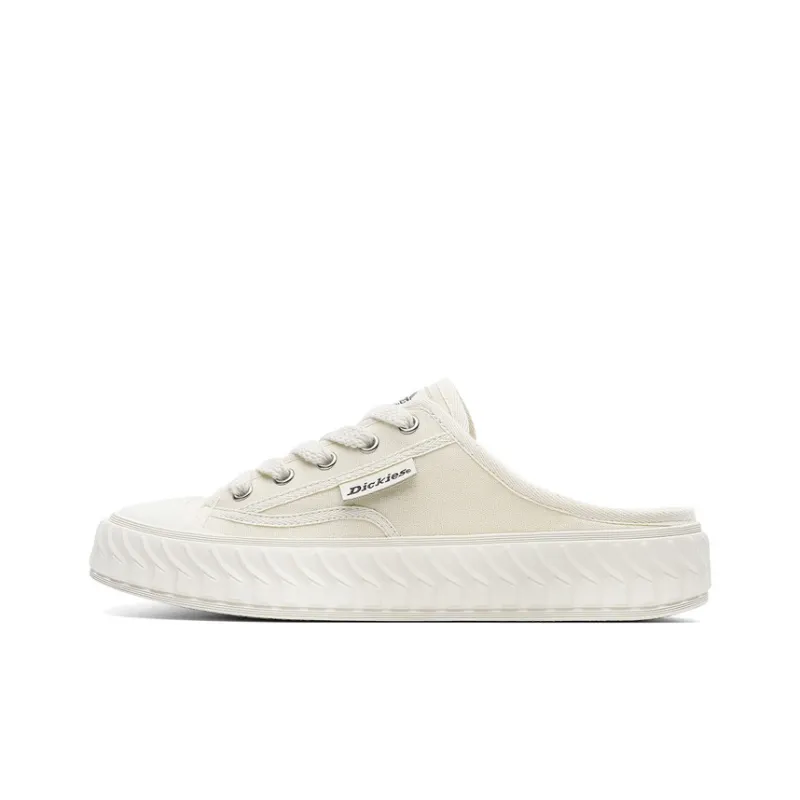 Dickies Slip Resistant Low Top Canvas Shoes Men's Beige-0
