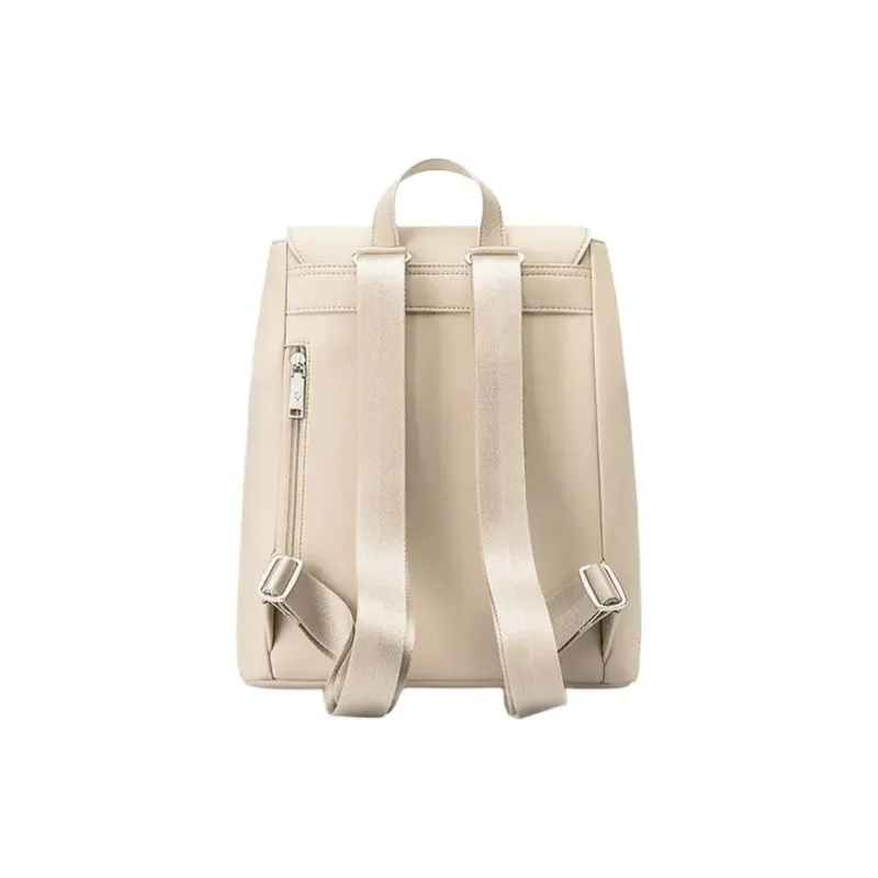 SAMSONITE Synthetic Leather Backpack Women's Beige-3