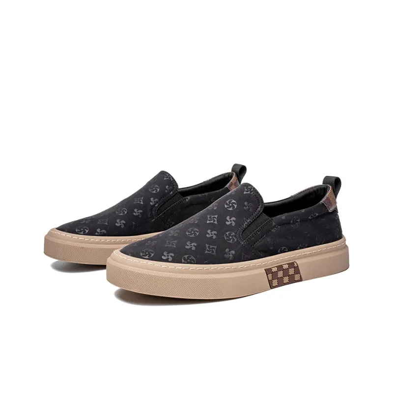 Lady's House Low-Top Canvas Shoes Men's-3