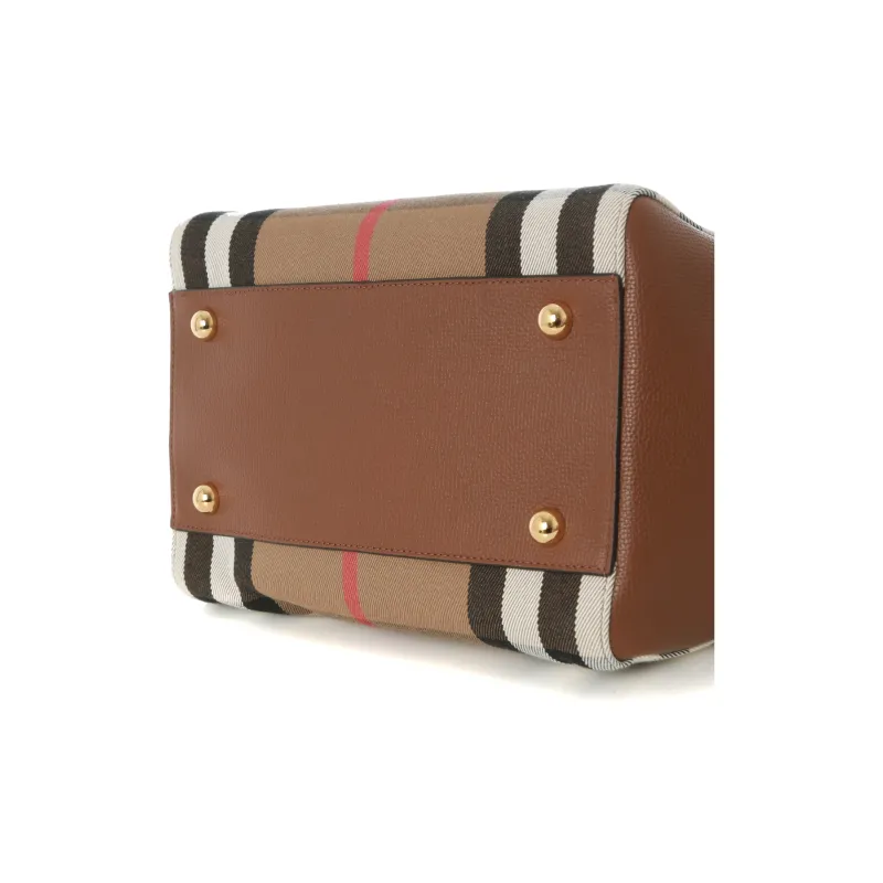 Burberry Sm Canterby Handbag Beige/Brown-6
