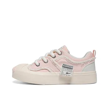Warrior Durable Lightweight And Breathable Low Top Canvas Shoes Women's Pink