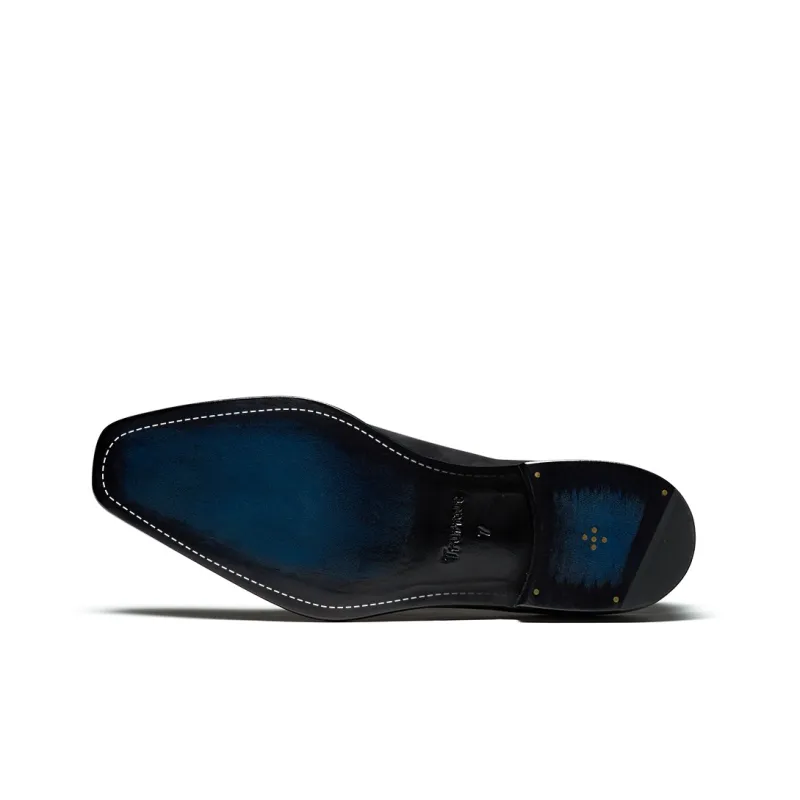 TRUFFAUT One Piece Museum Leather Oxford Shoes Dress Shoes Men's-4