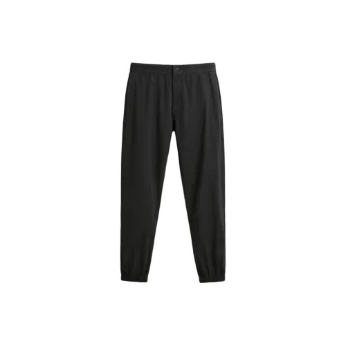 ZARA Knitted Sweatpants Men Black